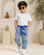 LIGHT DENIM / 16 ( 9-12 months )