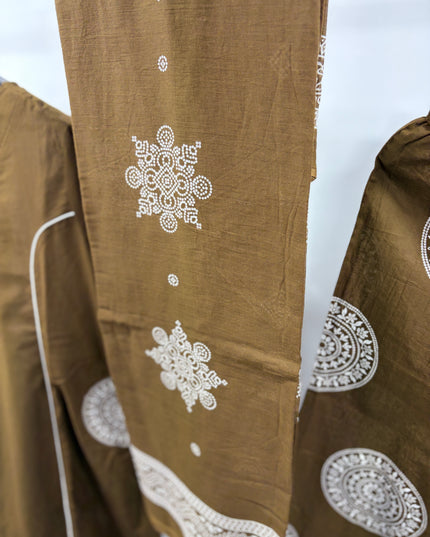 Women Printed Kurti Set with Palazzo & Dupatta | Ethnic Wear for Women | He and She