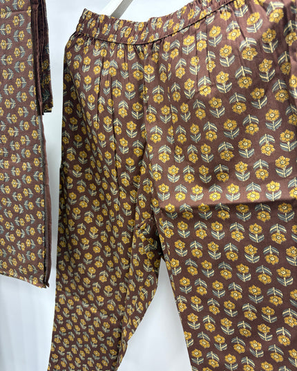Women Floral Printed Kurti Set with Dupatta | Elegant Ethnic Wear for Women | He and She