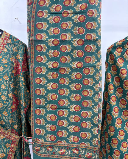 He And She Women’s Printed Kurti Set with Dupatta | Ethnic Wear for Women