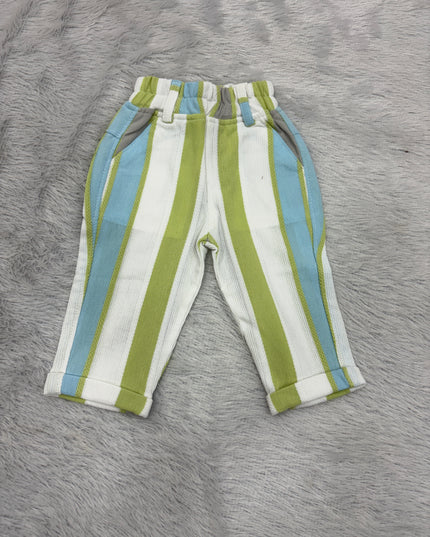 BOYS SET CODE-B68 He And She Boys Premium 3-Piece Western Wear Set with Shirt, Waistcoat, Bow Tie & Striped Pants