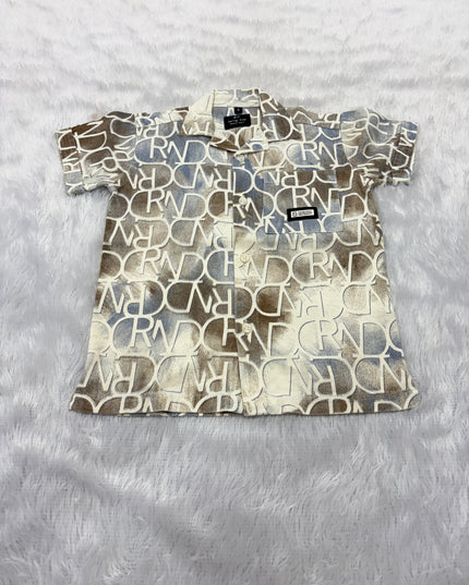 BOYS SHIRTS CODE-B80 He and She Boys Printed Half Sleeve Casual Shirt – Trendy Summer Wear Shirt for Kids