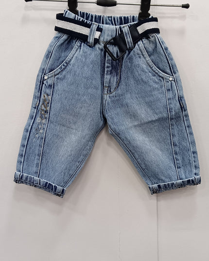 Boys Blue Denim Jeans – Classic Regular Fit Kids Jeans | He & She