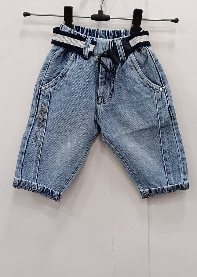 Boys Blue Denim Jeans – Classic Regular Fit Kids Jeans | He & She