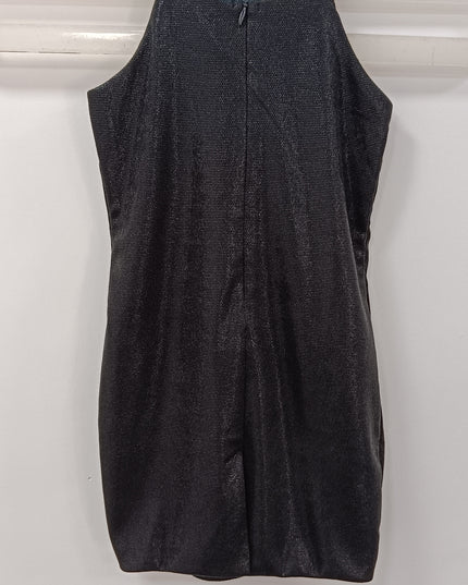 Girls Black Ruffle Party Dress | Sleeveless Stylish Kids Dress | He and She