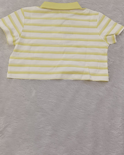 Girls Trendy Cotton Crop Top for Kids | Stylish Casual Wear Top by He And She