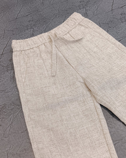 BOYS PANT CODE-B51 He And She Boys Cotton Casual Pant – Soft & Comfortable Regular Fit Kids Trouser (Cream Beige)