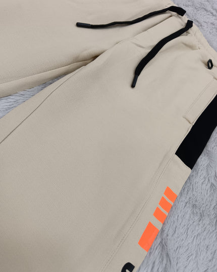 BOYS TRACK CODE-A135 Boys Stylish Wide-Leg Track Pants with Side Stripe | 2 Color Variants