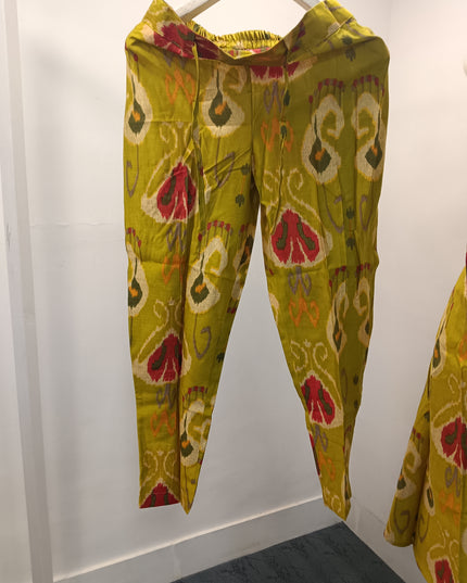 LADIES COTS CODE-A249 Women’s Printed Kurta Pant Set – Sleeveless Ethnic Co-Ord Set