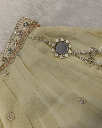 GIRLS CHOLI CODE-A285 Girls Embroidered Party Wear Lehenga Choli Set – Designer Ethnic Wear
