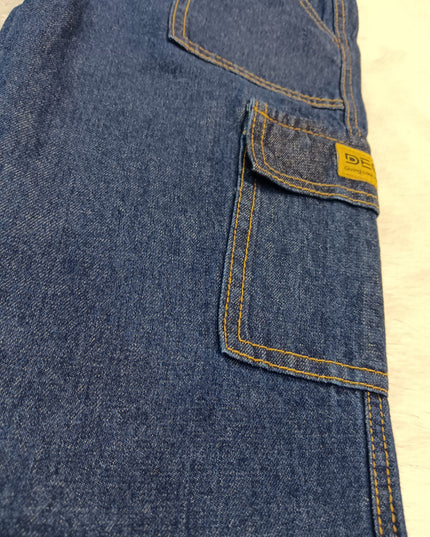 BOYS JEANS CODE-A343 He and She Boys Regular Fit Denim Jeans with Drawstring | Casual Kids Jeans