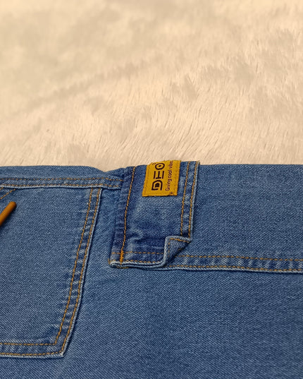 BOYS JEANS CODE-A343 He and She Boys Regular Fit Denim Jeans with Drawstring | Casual Kids Jeans