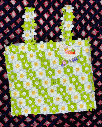 Girls Floral Crochet Sleeveless Top | Stylish Summer Top for Kids