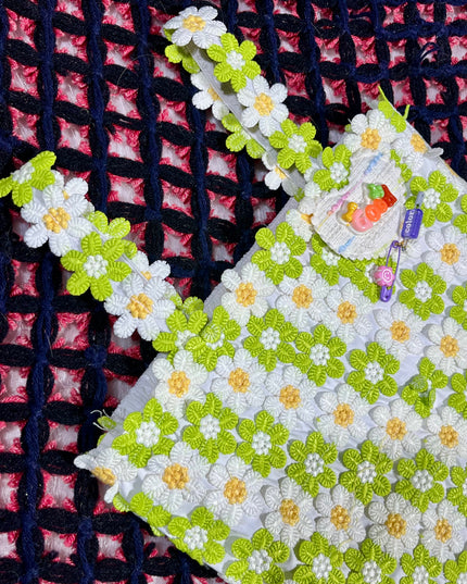 Girls Floral Crochet Sleeveless Top | Stylish Summer Top for Kids