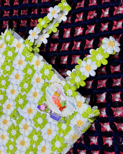 Girls Floral Crochet Sleeveless Top | Stylish Summer Top for Kids