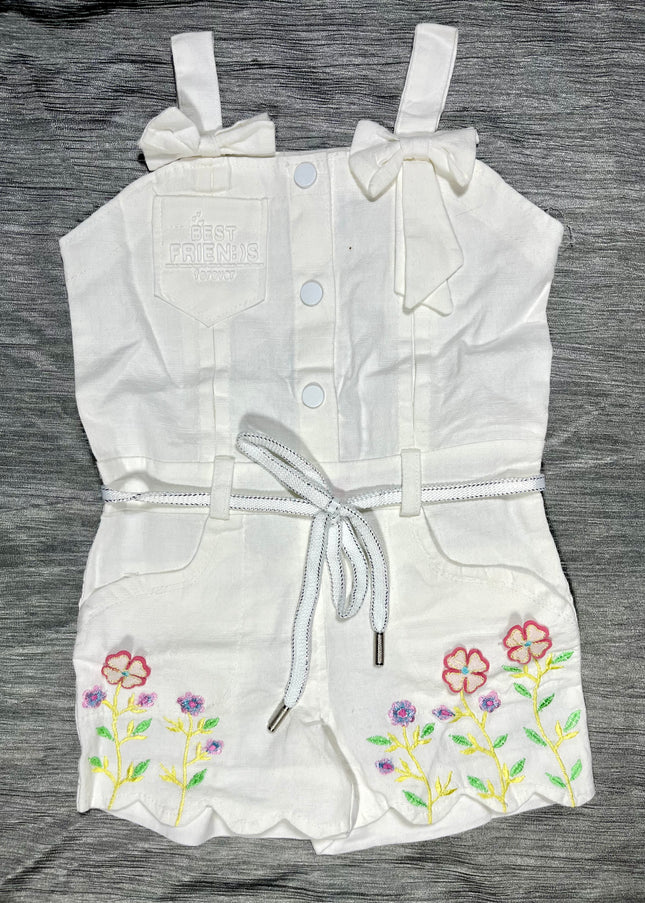 Girls Stylish Jumpsuit – Trendy One Piece Outfit for Kids | He & She